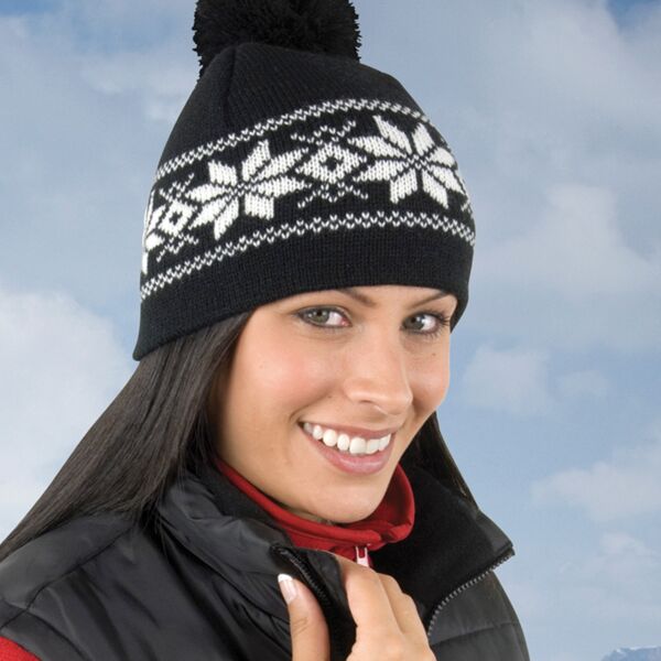 Fair Isles Knitted Hat Thumbnail