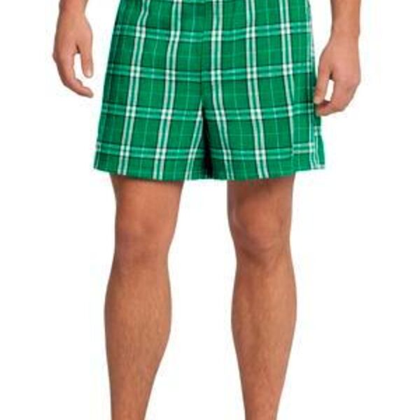 Young Mens Flannel Plaid Boxer Thumbnail