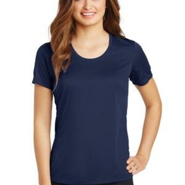 Ladies PosiCharge ® Elevate Scoop Neck Tee Thumbnail