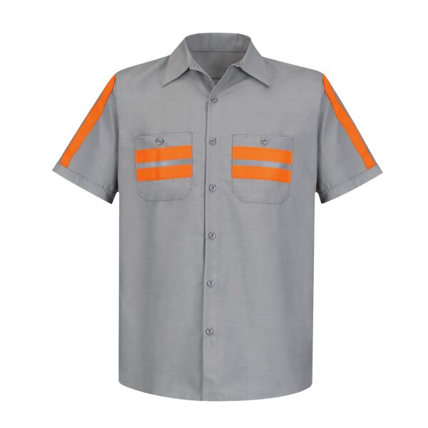 Men's Enhanced Visibility Industrial Work Shirt Thumbnail