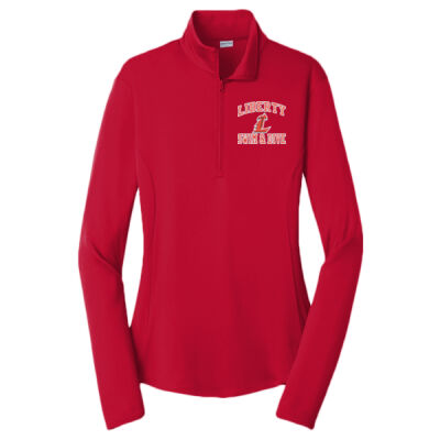 LHS - Ladies Sportek PosiCharge ® Competitor 1/4 Zip Pullover Thumbnail