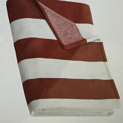 LHS - Cabana Stripe Beach Towel (This is striped not solid) Thumbnail