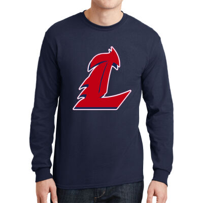 LHS - DryBlend ® 50 Cotton/50 Poly Long Sleeve T Shirt Thumbnail