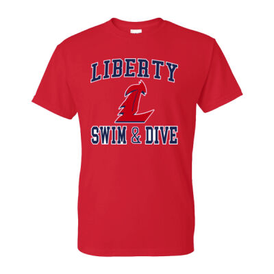 LHS - DryBlend® T-Shirt with swim and dive logo 2 Thumbnail