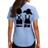 Ladies Short Sleeve Easy Care Shirt Thumbnail