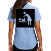 Ladies Short Sleeve Easy Care Shirt Thumbnail